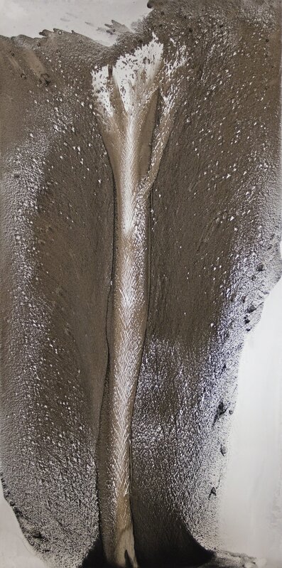 Teresa Pereda, ‘Eruption series. Alluvial drawings’, 2013, Mixed Media, Stainless steel sheet, Dacil