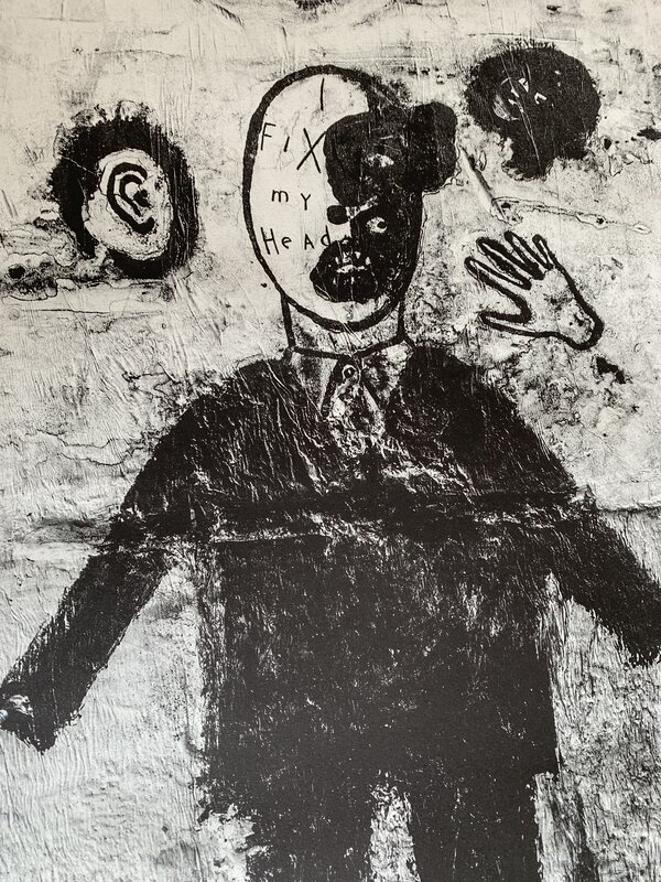 JR, ‘I FIX MY HEAD II’, 2014, Drawing, Collage or other Work on Paper, Lithograph on wove paper, Galry