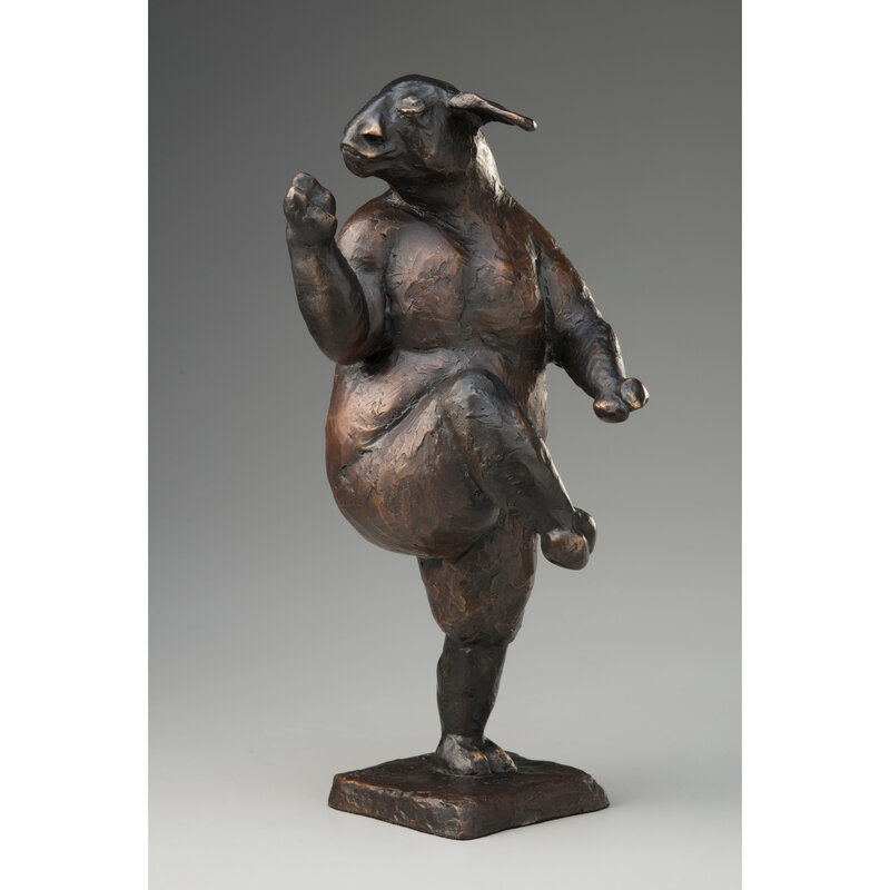 Giuseppe Palumbo, ‘12" Glee 18/250’, Contemporary, Sculpture, Bronze, ÆRENA Galleries and Gardens