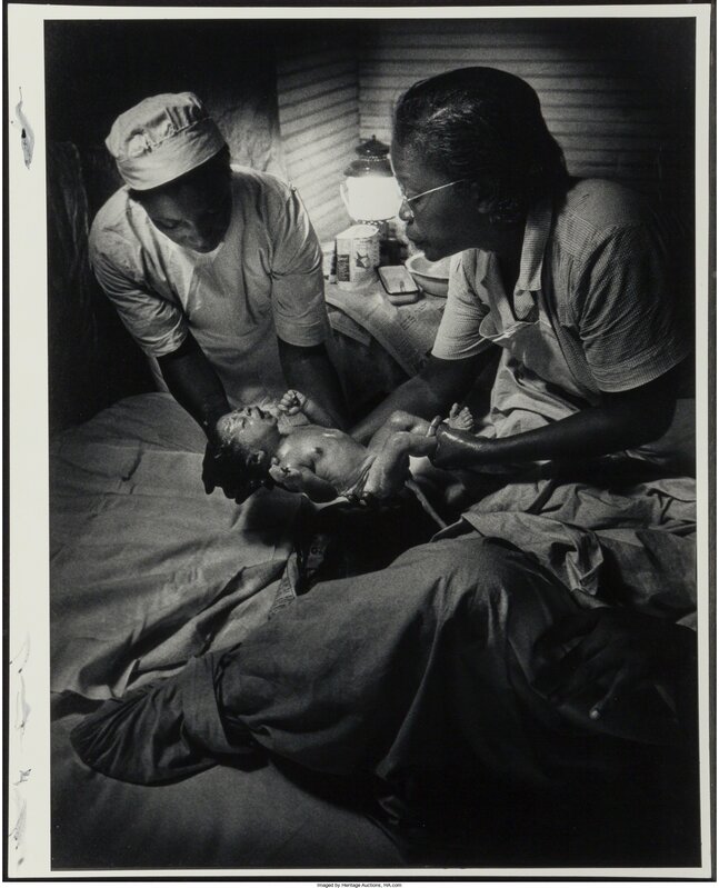 W. Eugene Smith, ‘Nurse Midwife’, 1951, Photography, Gelatin silver, Heritage Auctions