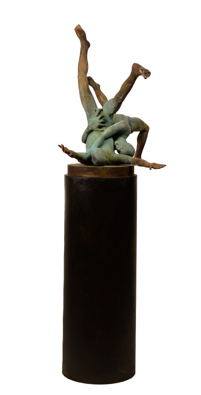 Jesús Curiá, ‘Pugnatum I’, 2021, Sculpture, Bronze and steel, Gallery VICTOR