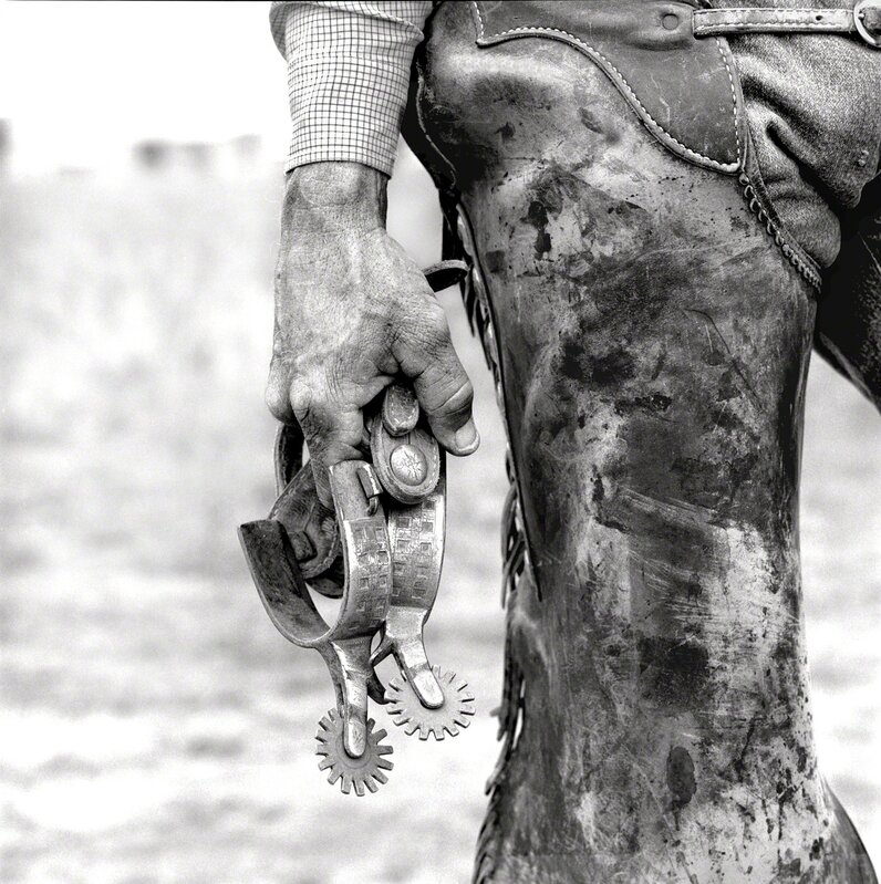 Laura Wilson, ‘Hand and Spur, Y-6 Ranch, Valentine, Texas June 3, 1992’, Photography, Gail Severn Gallery