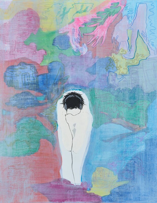 Megumi Suzuki, ‘Headphone World’, 2008, Painting, Acrylic on canvas, Rago/Wright/LAMA/Toomey & Co.