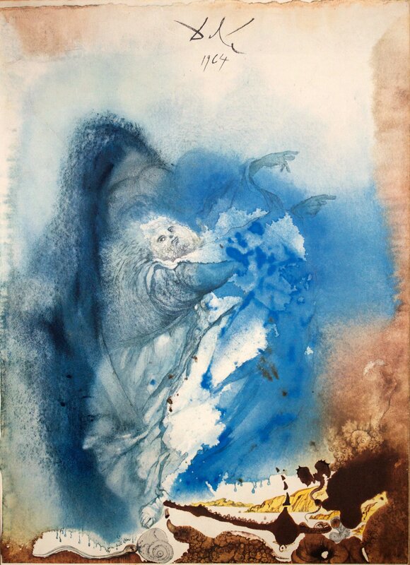 Salvador Dalí, ‘The Creations Of Earthly And Sea Animals’, 1964-1967, Print, Original Colored Lithograph and Serigraph on Heavy Rag Paper, Studio Mariani Gallery