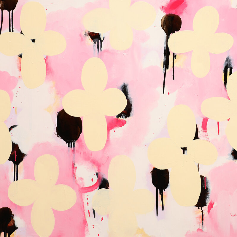 Anya Spielman, ‘Constellation of Grief (Abstract painting)’, 2009, Painting, Oil on paper, IdeelArt