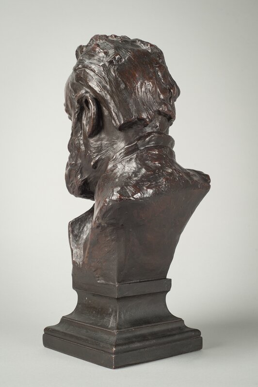 Auguste Rodin, ‘Buste de Victor Hugo (Bust of Victor Hugo)’, Conceived circa 1885, this cast executed by François Rudier in May, June 1897., Sculpture, Bronze with brown patina, Bowman Sculpture