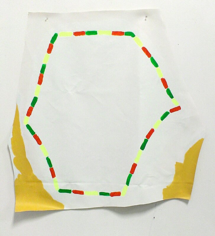Oscar Figueroa, ‘Pentagon, an Outlining Method’, 2014, Painting, Acrylic on canvas, Robert Kananaj Gallery