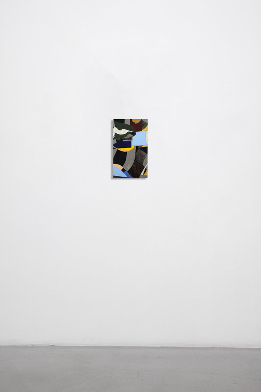 Scott Olson, ‘Untitled’, 2019, Painting, Egg tempera, white gold, and bole on marble dust panel, Galerie Nordenhake