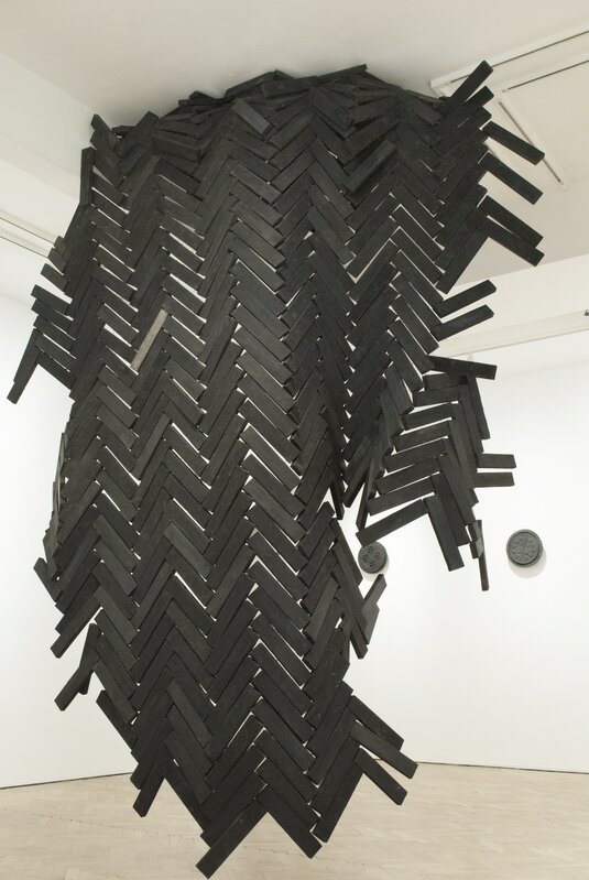 Nika Neelova, ‘Fragments Shored Against the Ruins’, 2013, Sculpture, Cement fondu, marble dust, cable, wood, Vigo Gallery