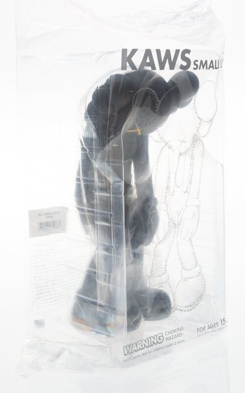 KAWS, ‘Small Lie (Black)’, 2017, Sculpture, Painted cast vinyl, Heritage Auctions
