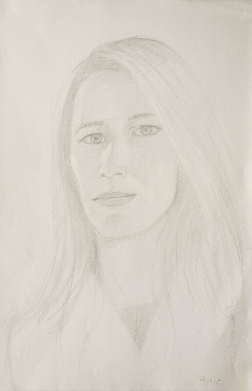 Alex Katz, ‘Jacqueline’, 2004, Drawing, Collage or other Work on Paper, Pencil on paper, Monica De Cardenas