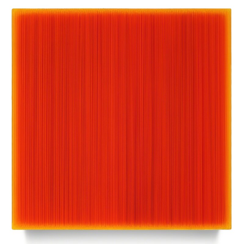 Kim Hyunsik, ‘Who Likes Orange?’, ca. 2019, Mixed Media, Acrylic on epoxy resin, wooden frame, Hakgojae Gallery