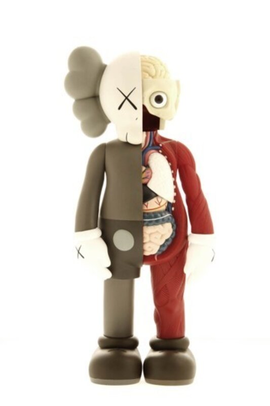 KAWS, ‘Five Years Later (Brown) Dissected Companion ’, 2006, Sculpture, Painted cast vinyl, Lougher Contemporary