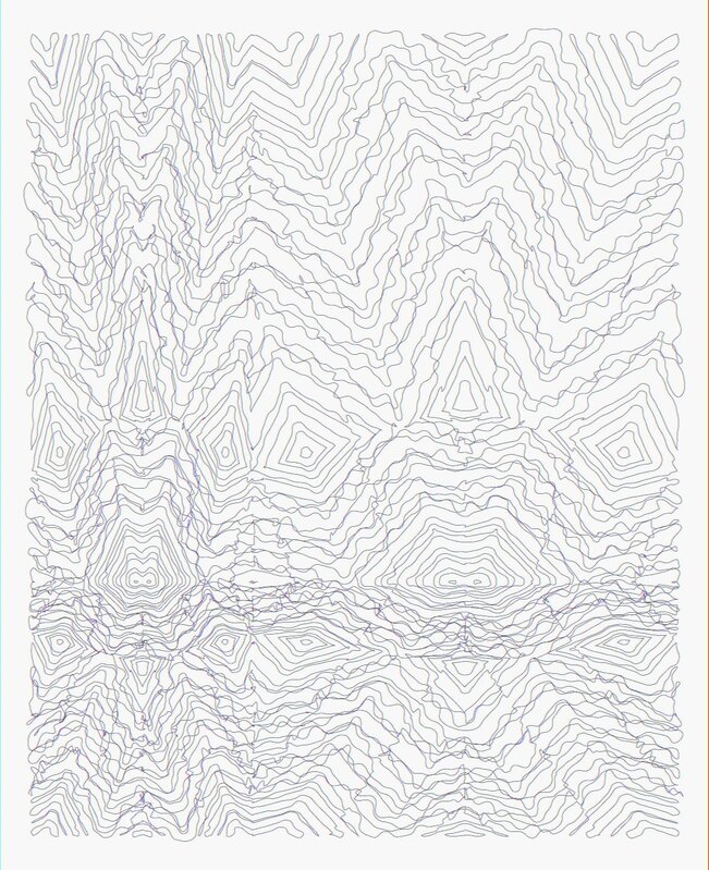 Matthew Eaton, ‘Untitled’, 2012, Drawing, Collage or other Work on Paper, Pencil on paper, M Contemporary Art