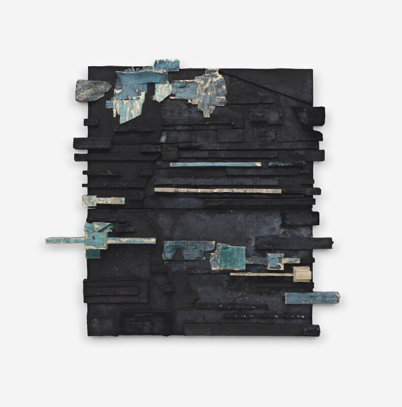 Leonardo Drew, ‘88P’, 2021, Print, Pigmented and cast handmade paper with hand-applied pigment, Pace Prints