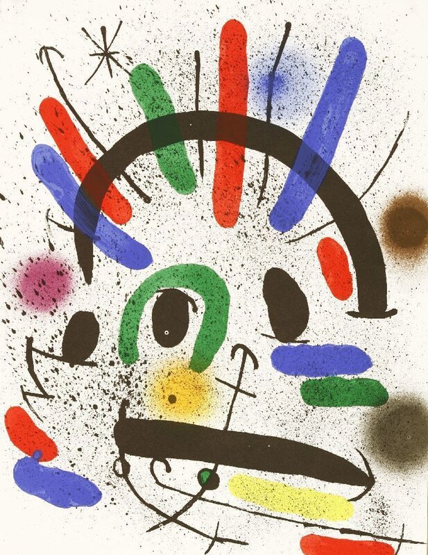 Joan Miró, ‘From Lithographies I (Mourlot 858, 862, 865, 866)’, 1972, Print, Four lithographs printed in colours, Sworders