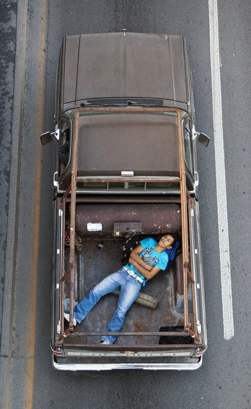 Alejandro Cartagena, ‘Carpoolers #27’, 2012, Photography, Archival Pigment Print, Patricia Conde Galería
