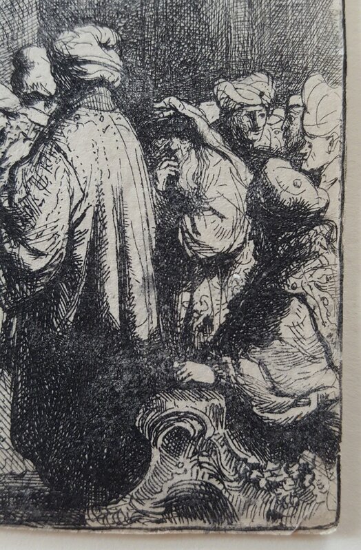 Rembrandt van Rijn, ‘The Tribute Money’, ca. 1635, Print, Etching, Graves International Art