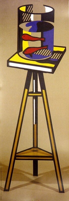 Roy Lichtenstein, ‘Gold Fish Bowl on Table’, 2002, Ephemera or Merchandise, Offset Lithograph, ArtWise