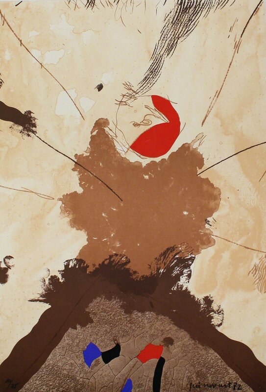 Josep Guinovart, ‘Esclat ocell’, 1982, Print, Lithograph, Sylvan Cole Gallery
