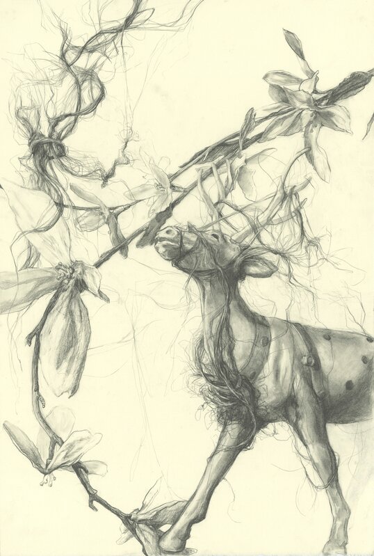 Amanda Besl, ‘Thaw’, 2013, Drawing, Collage or other Work on Paper, Graphite on paper, Resource Art