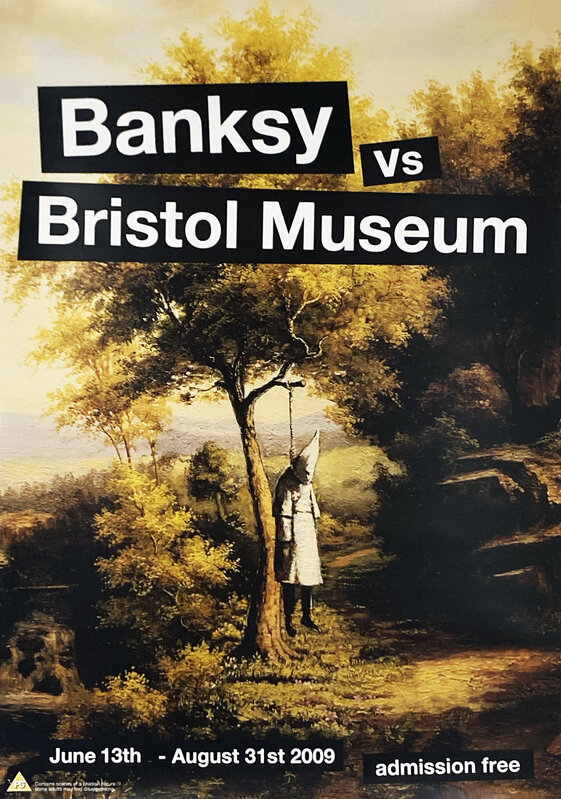 Banksy, ‘'Banksy vs. Bristol Museum: Klansman'’, 2009, Ephemera or Merchandise, Offset lithograph on white satin paper., Signari Gallery