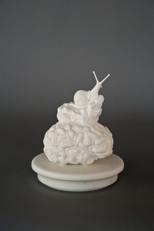 Jan Fabre, ‘The Speed of the Petrified Brain’, 2012, Sculpture, Carrara marble, Mario Mauroner Contemporary Art Salzburg