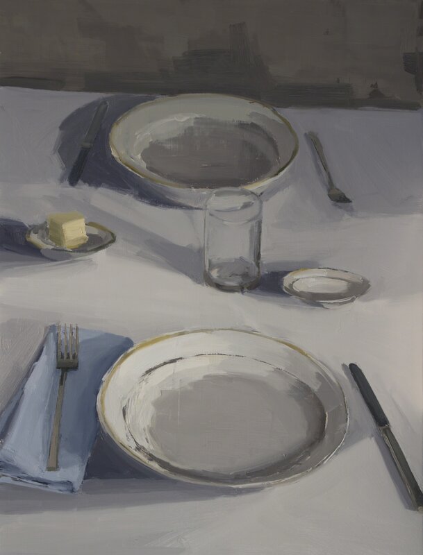 Carrie Mae Smith, ‘Two Place Settings’, 2013, Painting, Oil on panel, March