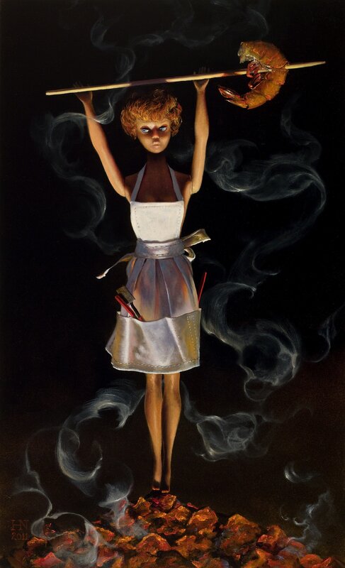 Heather Neill, ‘Firewalker’, 2011, Painting, Oil, Gallery 1261