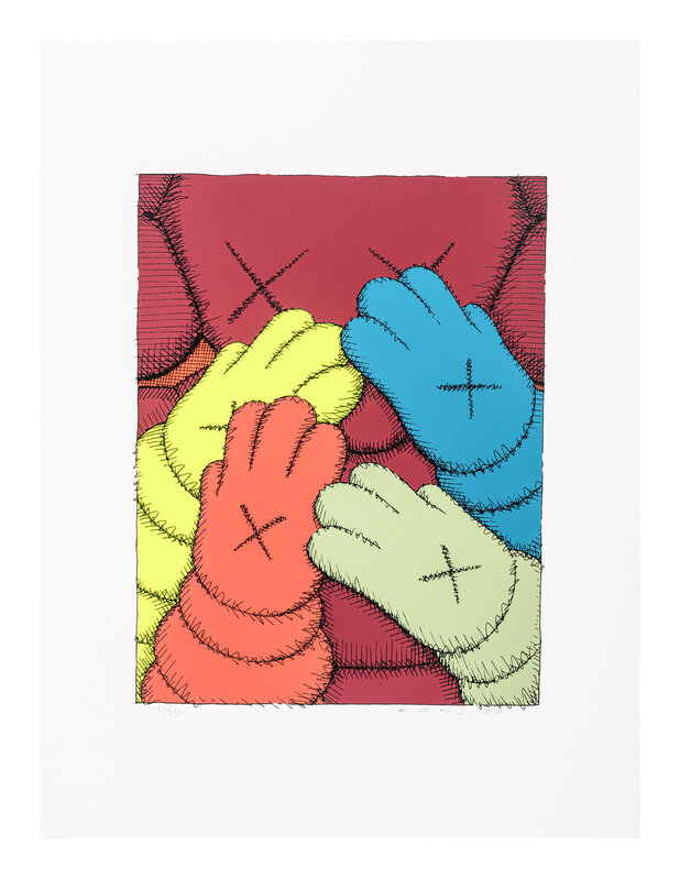 KAWS, ‘URGE’, 2020, Print, Screenprint in colours on 425gm Saunders Waterford paper, Tate Ward Auctions