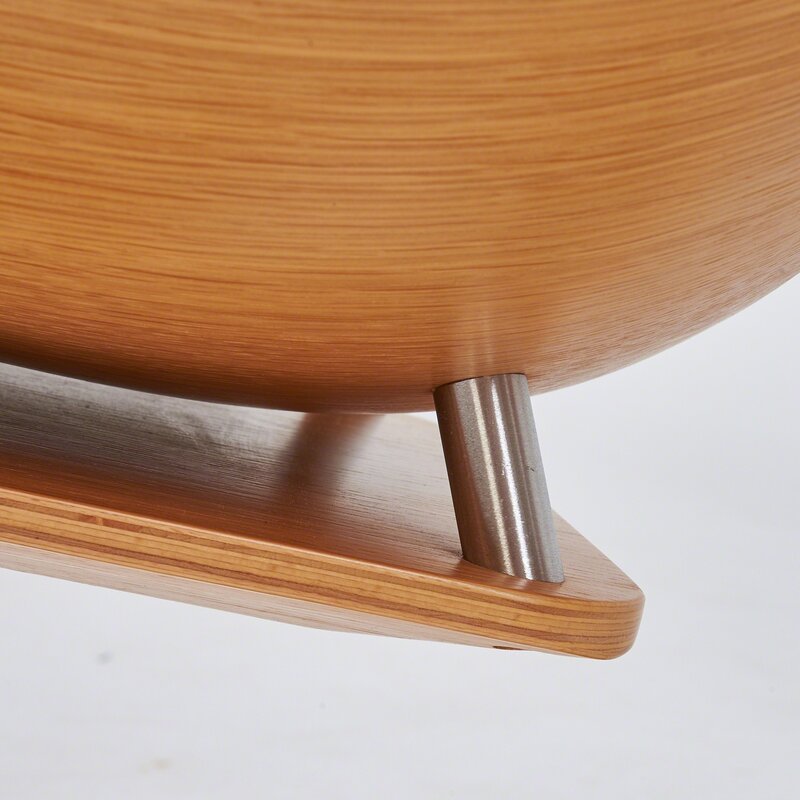 Tadao Ando, ‘Dream chair’, 2000s, Design/Decorative Art, Ash laminated plywood, stitched leather, Denmark, Rago/Wright/LAMA/Toomey & Co.