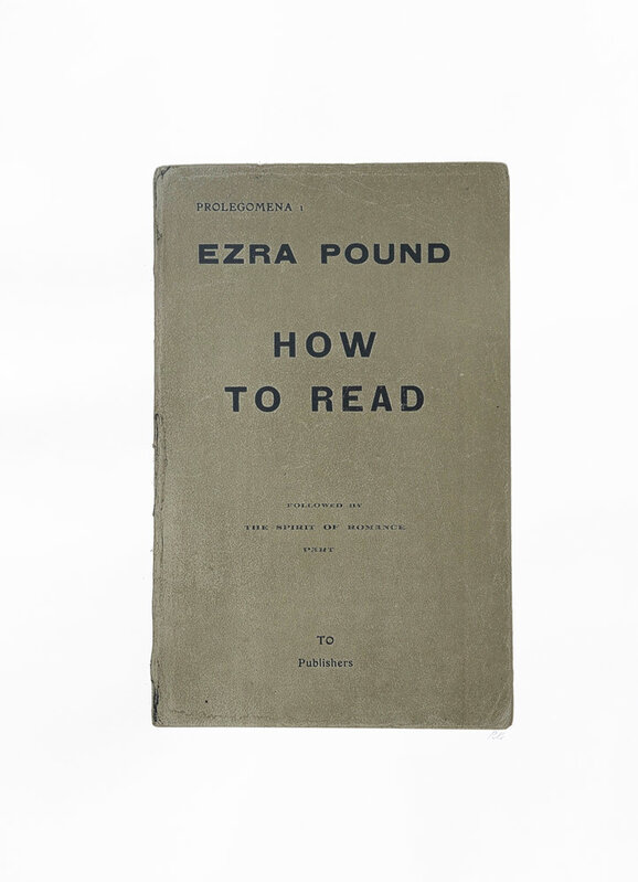 R. B. Kitaj, ‘Ezra Pound’, 1969, Print, Screenprint, Goldmark Gallery