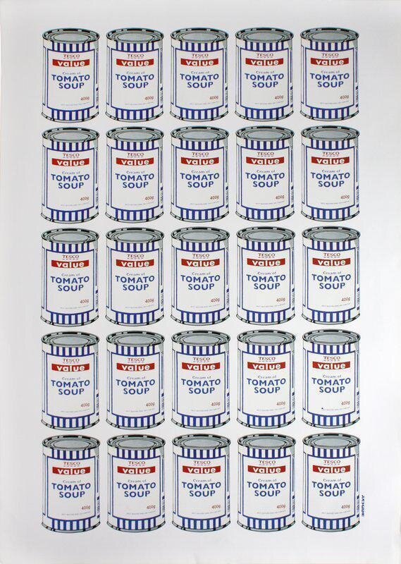 Banksy, ‘Soup Cans’, 2010, Ephemera or Merchandise, Offset lithograph on paper, Artsy x Capsule Auctions