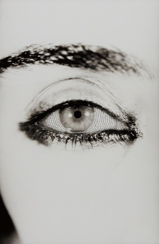 Shirin Neshat, ‘Offered Eyes from Unveiling’, 1993, Photography, Gelatin silver print with calligraphic inscriptions in ink, Phillips