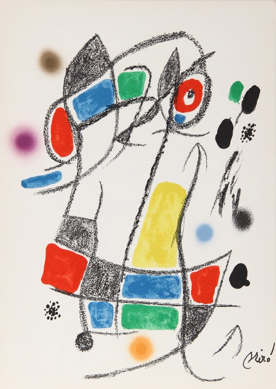 Joan Miró, ‘Maravillas con Variaciones Acrósticas 1’, 1975, Print, Original color lithograph on Guarro paper, Samhart Gallery