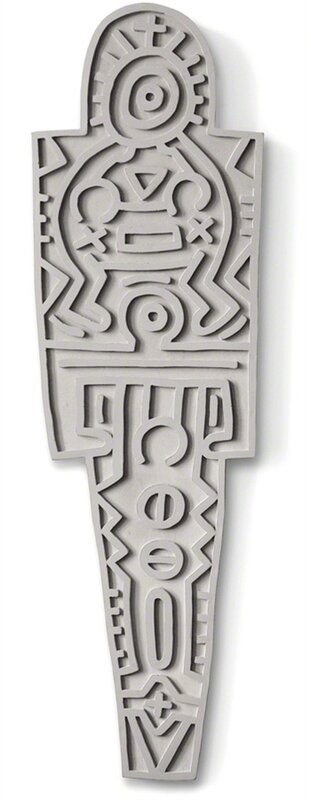 Keith Haring, ‘Totem’, 1989, Sculpture, Cast Concrete, Rosenfeld Gallery LLC
