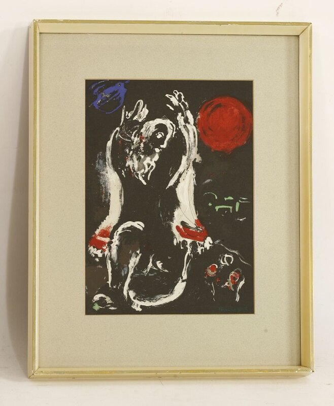Marc Chagall, ‘ISAÏE’, 1956, Print, Lithograph in colours, Sworders