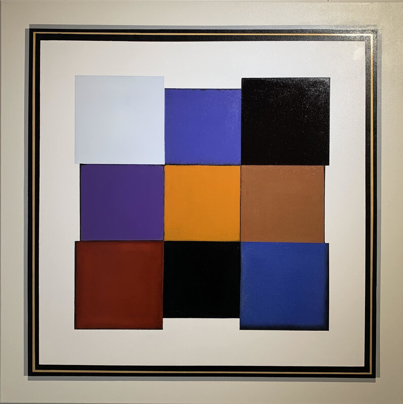 Ludo Vanwingh, ‘Blu – Fourthreetwo’, 2019, Painting, Oil on canvas, Viva la Vida Art Gallery