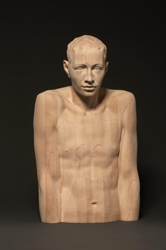 Mario Dilitz, ‘N° 151’, 2015, Sculpture, Limewood and red glue, Galerie Bayart