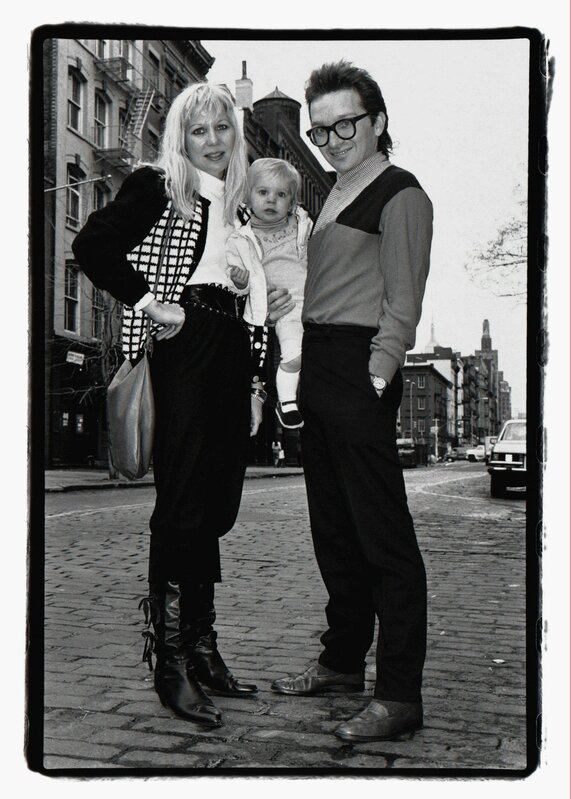 Amy Arbus, ‘Elvis Costello Glasses Family’, 1980-1990, Photography, Silver Gelatin Print, The Schoolhouse Gallery