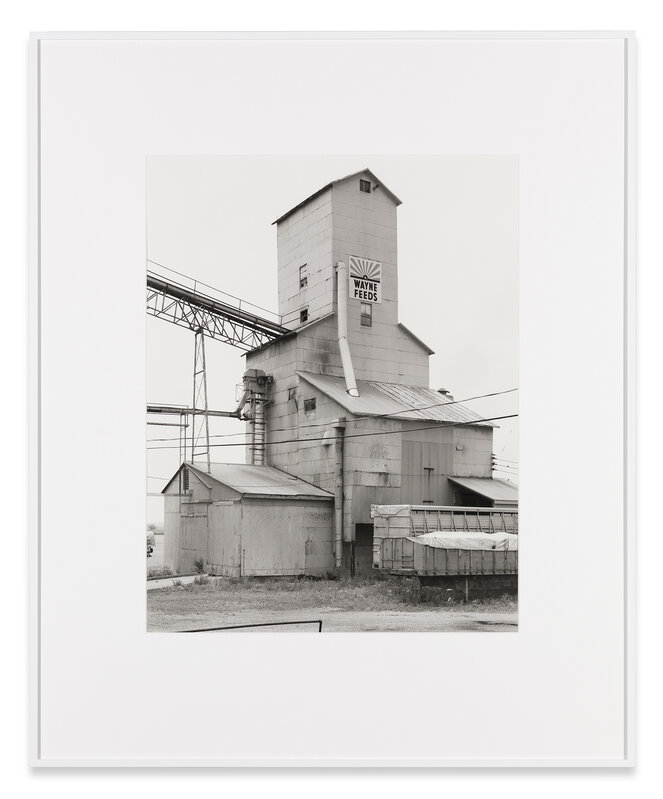 Bernd and Hilla Becher, ‘Grain Elevator, Arcanum, Ohio, USA’, 1987, Photography, Silver-gelatin print, Sprüth Magers