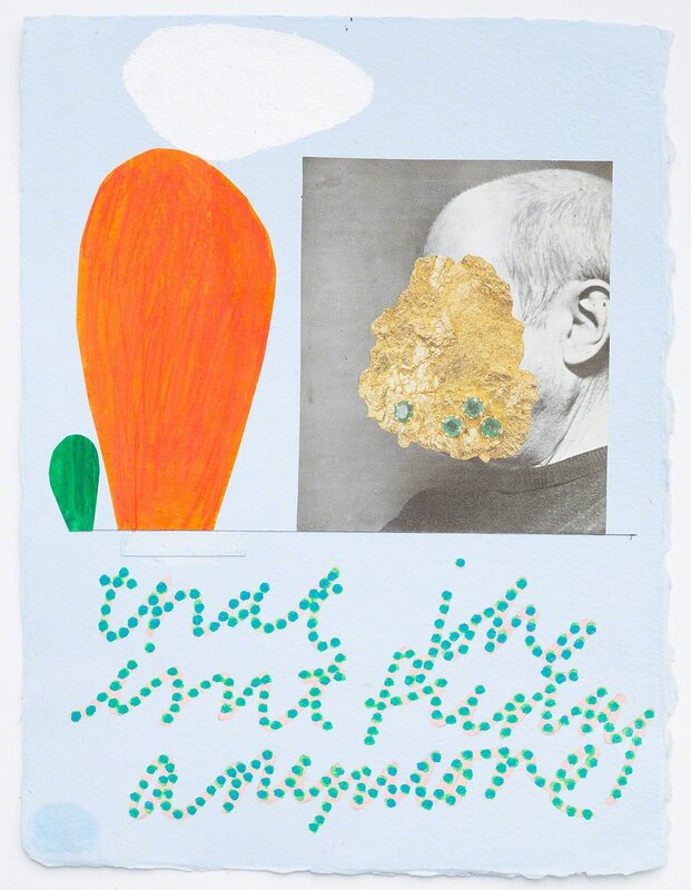 Glenn Barkley, ‘Tahtjokeisntfunnyanymore’, 2019, Drawing, Collage or other Work on Paper, Collage, pencil, gouache, watercolor, and synthetic polymer on paper, Mindy Solomon Gallery