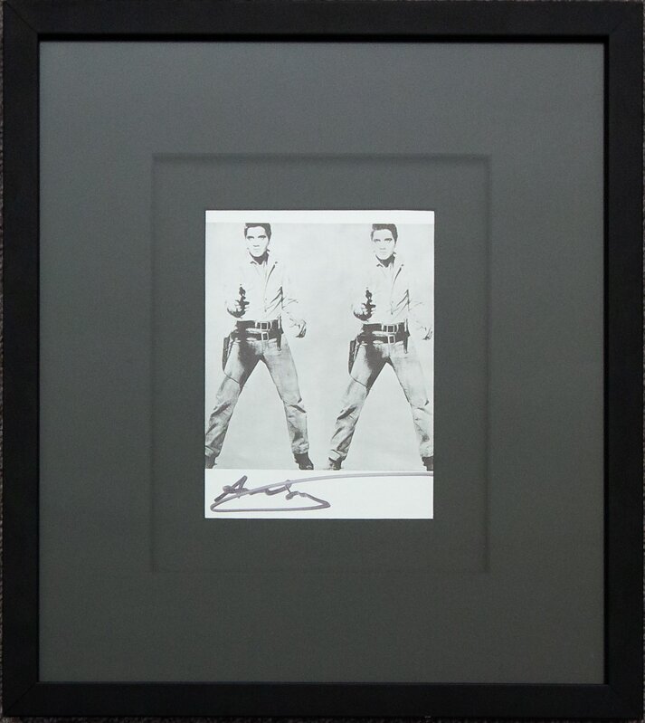 Attributed to Andy Warhol, ‘Double Elvis’, Unknown, Ephemera or Merchandise, Print, Belgravia Gallery