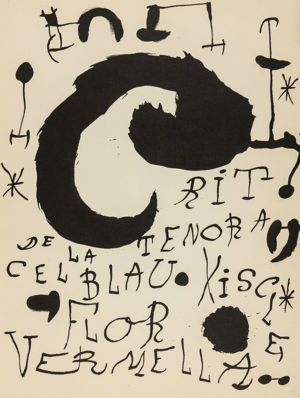 Joan Miró, ‘Les Essences de la Terra (Cramer books 123)’, 1968, Print, Lithograph, Forum Auctions