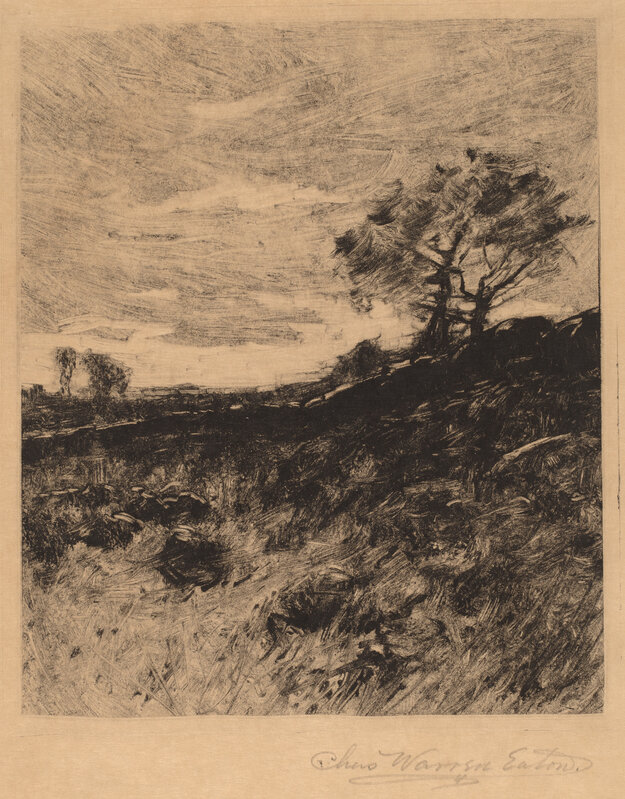 Charles Warren Eaton, ‘Landscape’, ca. 1910, Print, Monotype on wove paper, National Gallery of Art, Washington, D.C.