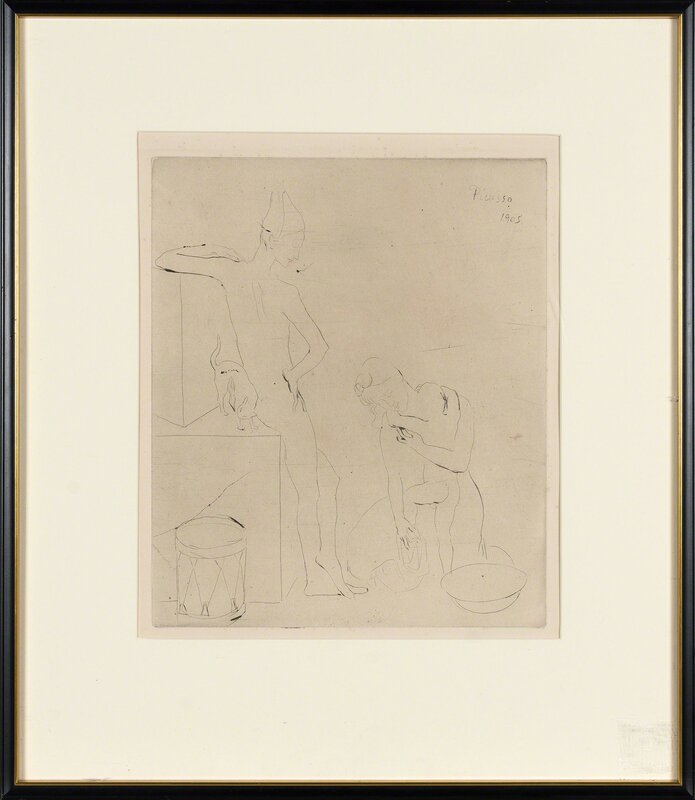 Pablo Picasso, ‘Le Bain (Bloch 12)’, 1905, Print, Drypoint, on Van Gelder paper, Doyle