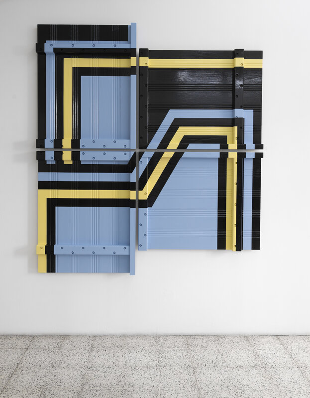 Dario Escobar, ‘Modular Construction No. 25’, 2019, Painting, Wood, pigments and metal, Galería RGR