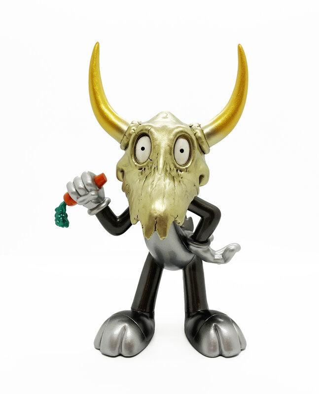 Ron English, ‘'Skull Mask: Bugs Bunny'’, ca. 2018, Sculpture, Collectible Sofubi vinyl art figure., Signari Gallery