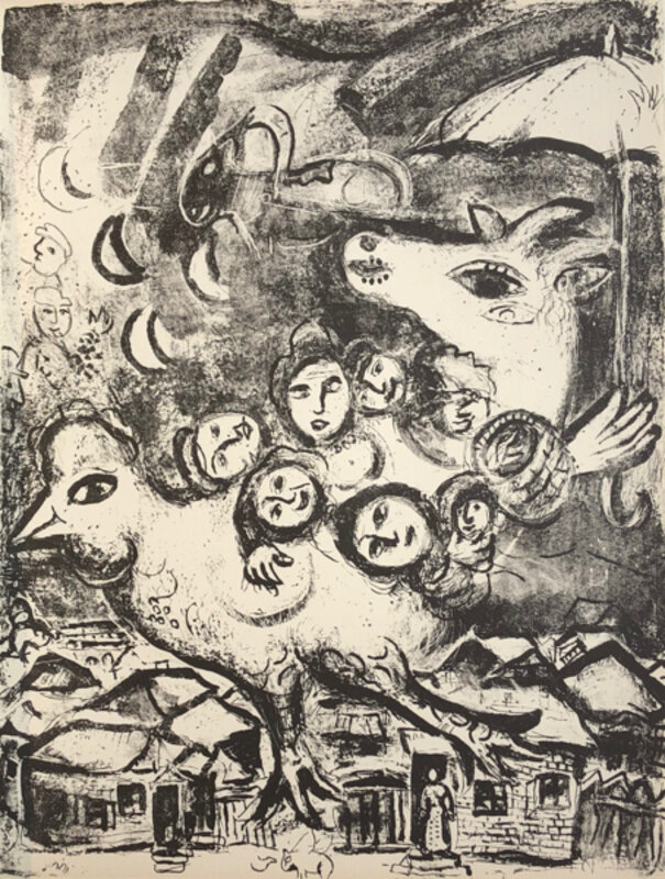 Marc Chagall, ‘Le Cirque M. 495’, 1967, Print, Original lithograph printed on Velin d’Arches wove paper, Galerie d'Orsay