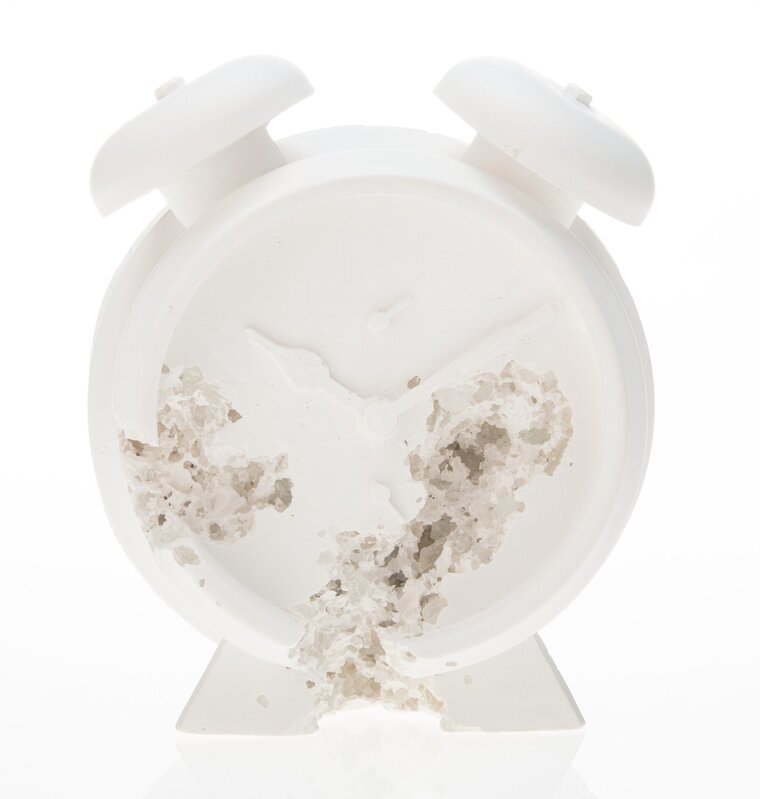 Daniel Arsham, ‘Clock (FR-03)’, 2015, Sculpture, Plaster with glass fragments, Heritage Auctions